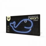 LED šviestuvas vaikiškas neoninis Banginis Forever Light